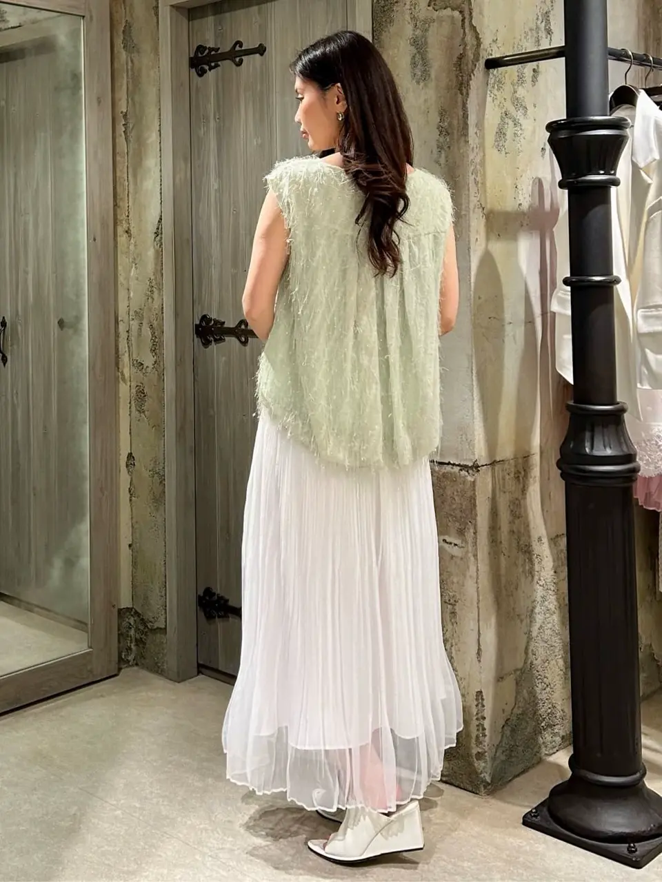 GRACE CONTINENTAL 志田　悠 コーディネート画像