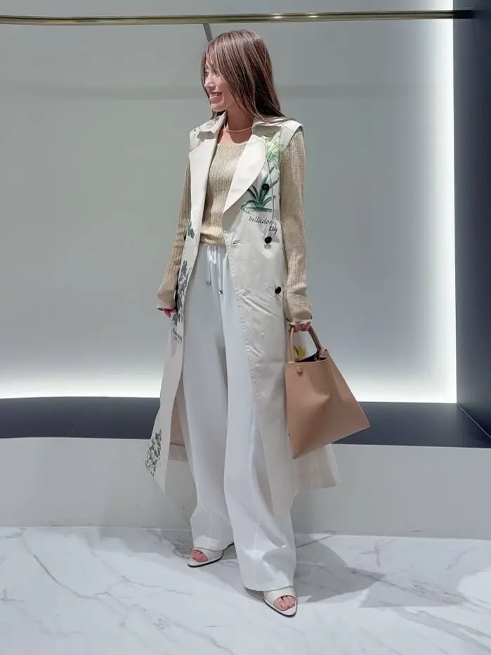 GRACE CONTINENTAL yukimi yonee コーディネート画像