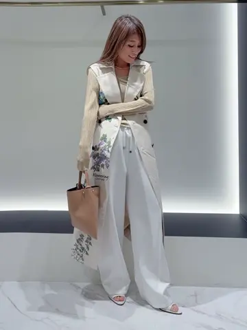 GRACE CONTINENTAL yukimi yonee コーディネート画像