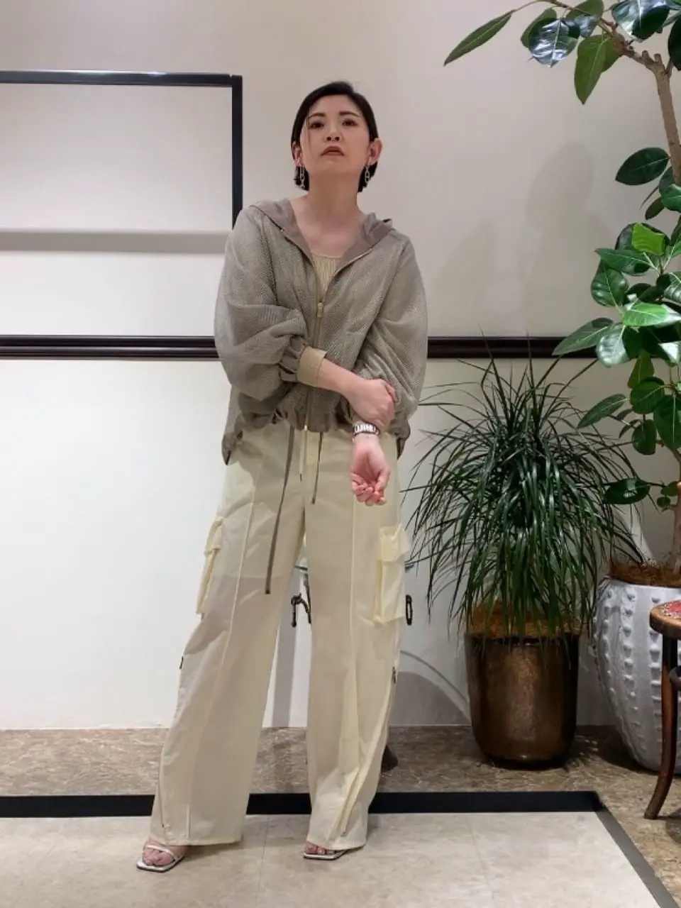 GRACE CONTINENTAL N.YURI コーディネート画像