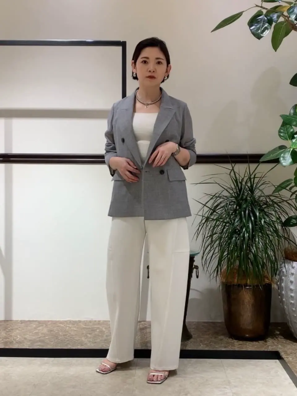 GRACE CONTINENTAL N.YURI コーディネート画像