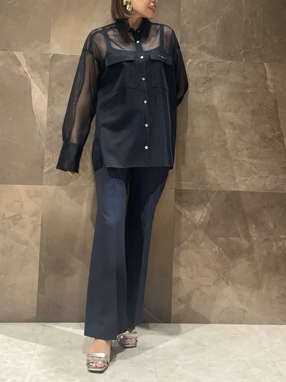 GRACE CONTINENTAL 穐山　香織 コーディネート画像