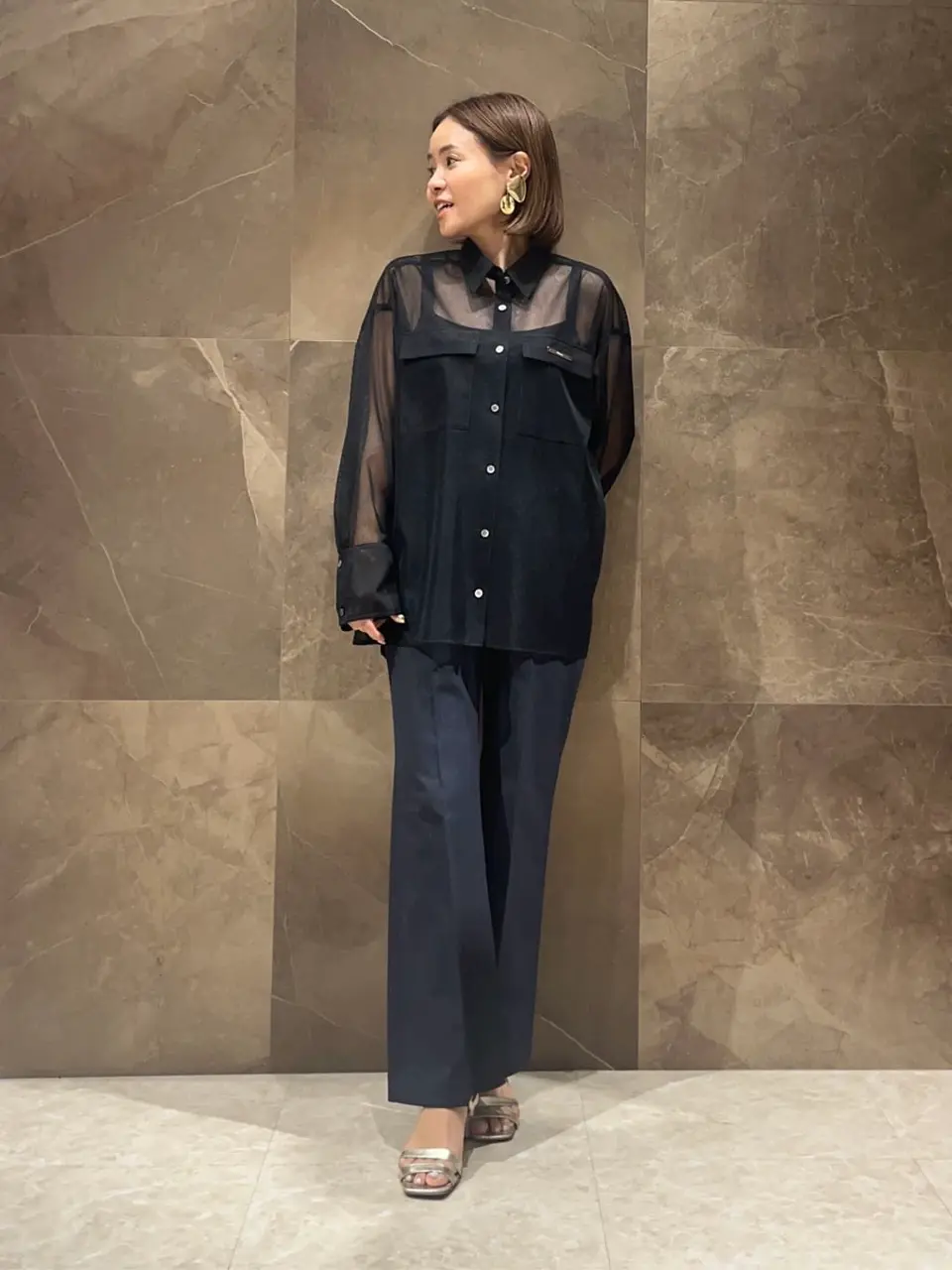 GRACE CONTINENTAL 穐山　香織 コーディネート画像