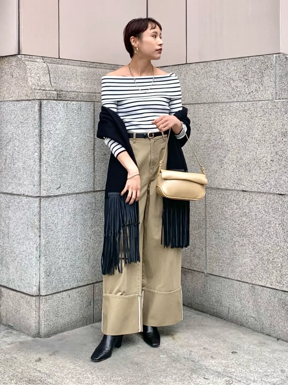 GRACE CONTINENTAL haruka iwasaki コーディネート画像