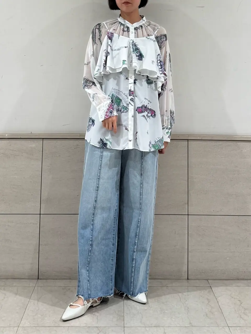 GRACE CONTINENTAL 伊藤　静華 コーディネート画像