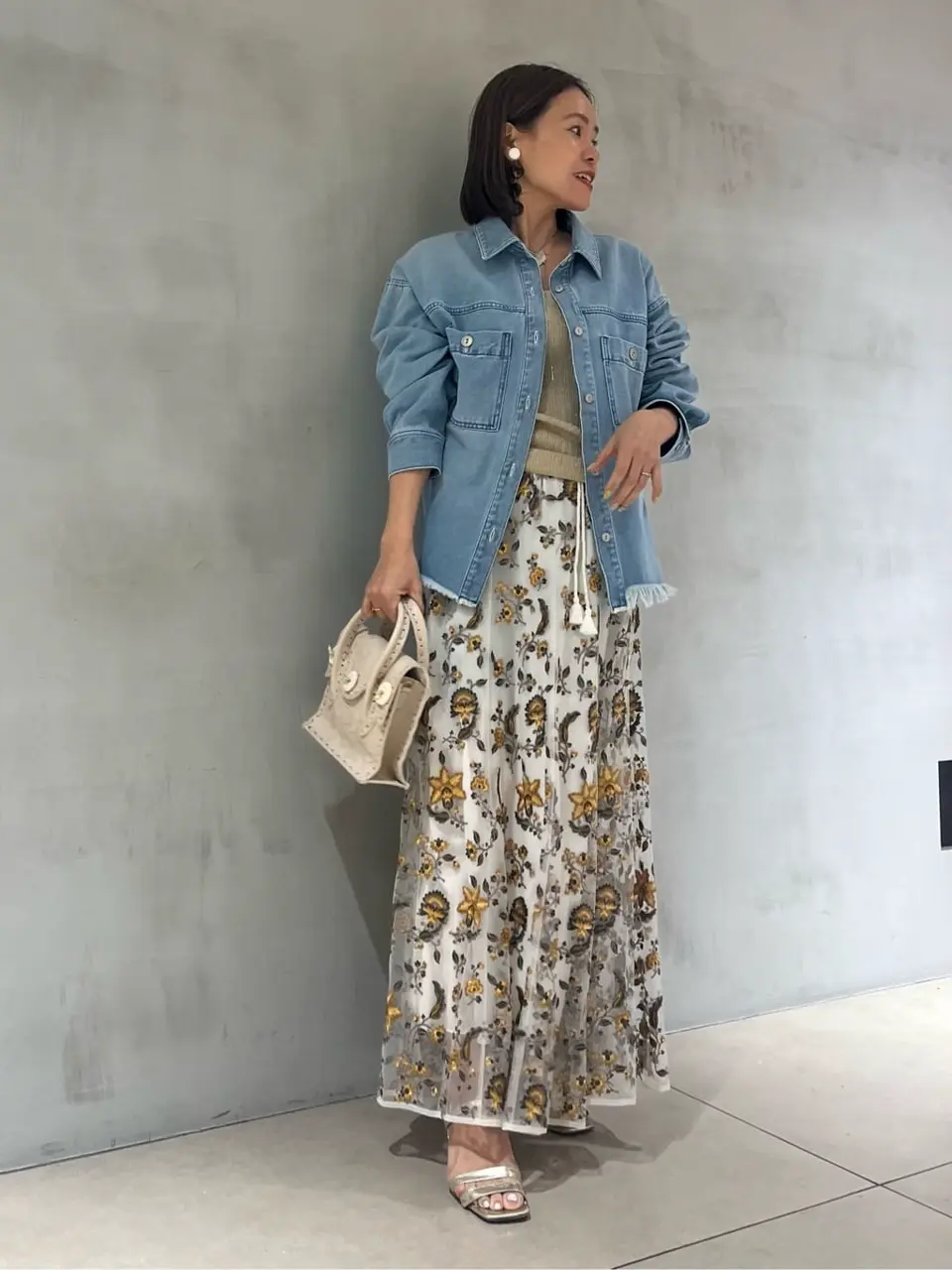 GRACE CONTINENTAL 穐山　香織 コーディネート画像