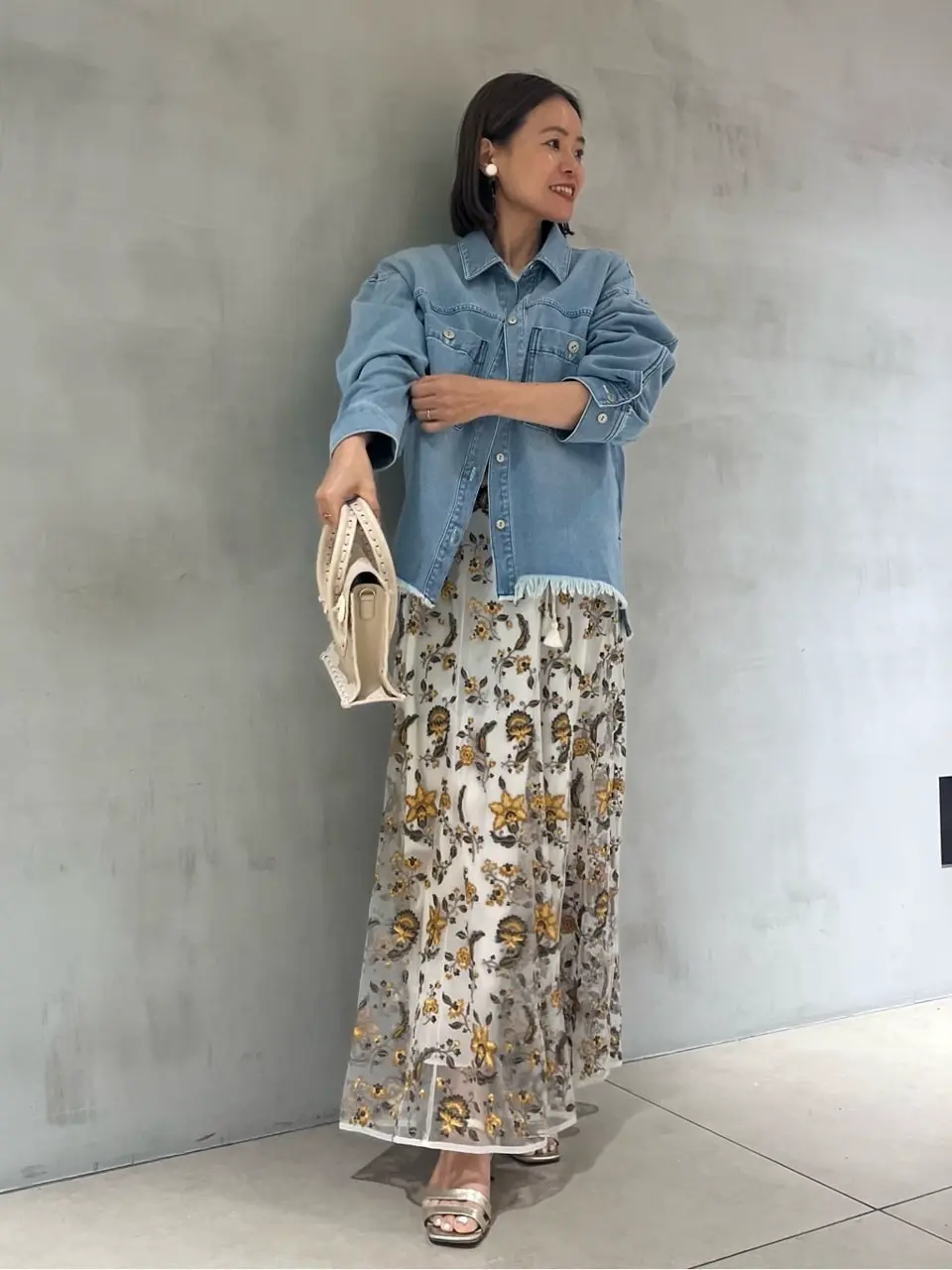 GRACE CONTINENTAL 穐山　香織 コーディネート画像