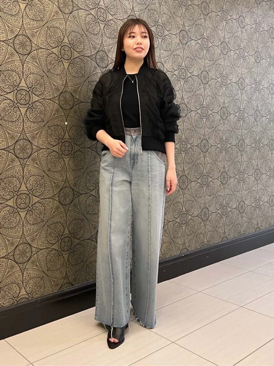 GRACE CONTINENTAL 赤坂 梨来 コーディネート画像