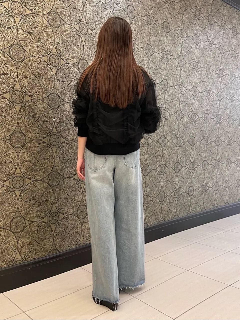 GRACE CONTINENTAL 赤坂 梨来 コーディネート画像