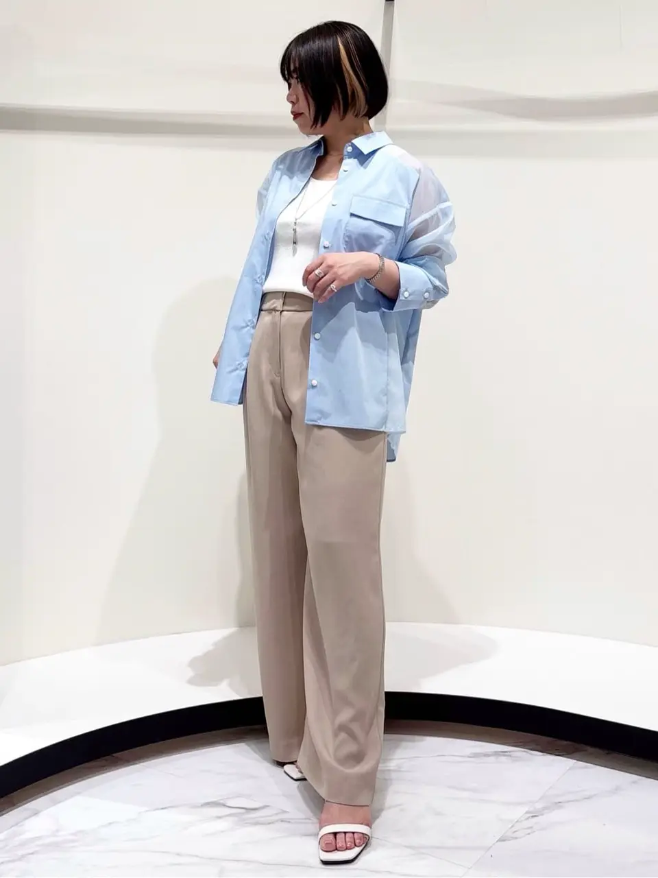 GRACE CONTINENTAL くまさか コーディネート画像