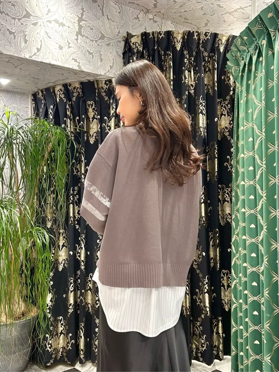 GRACE CONTINENTAL 志田　悠 コーディネート画像