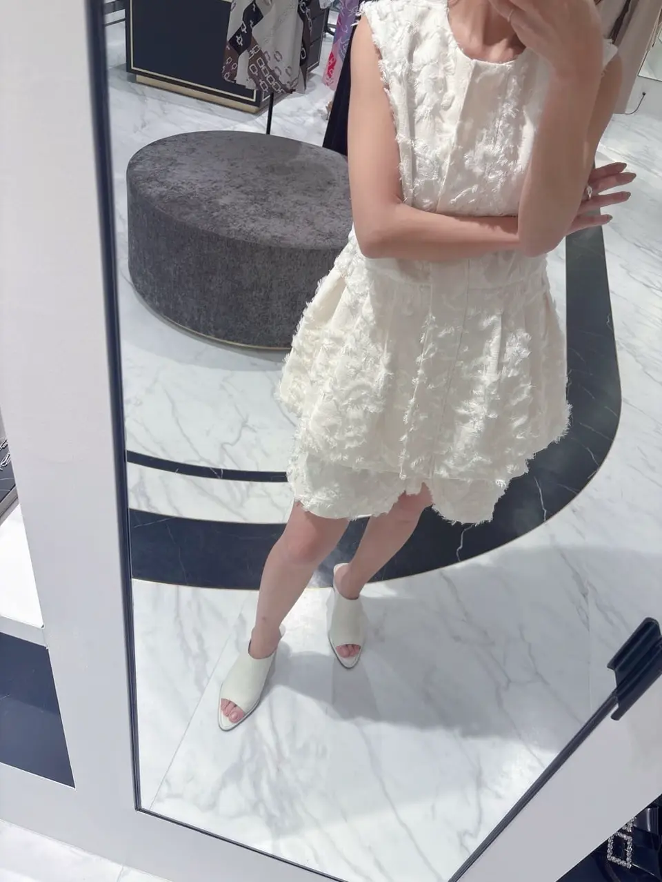 GRACE CONTINENTAL yukimi yonee コーディネート画像