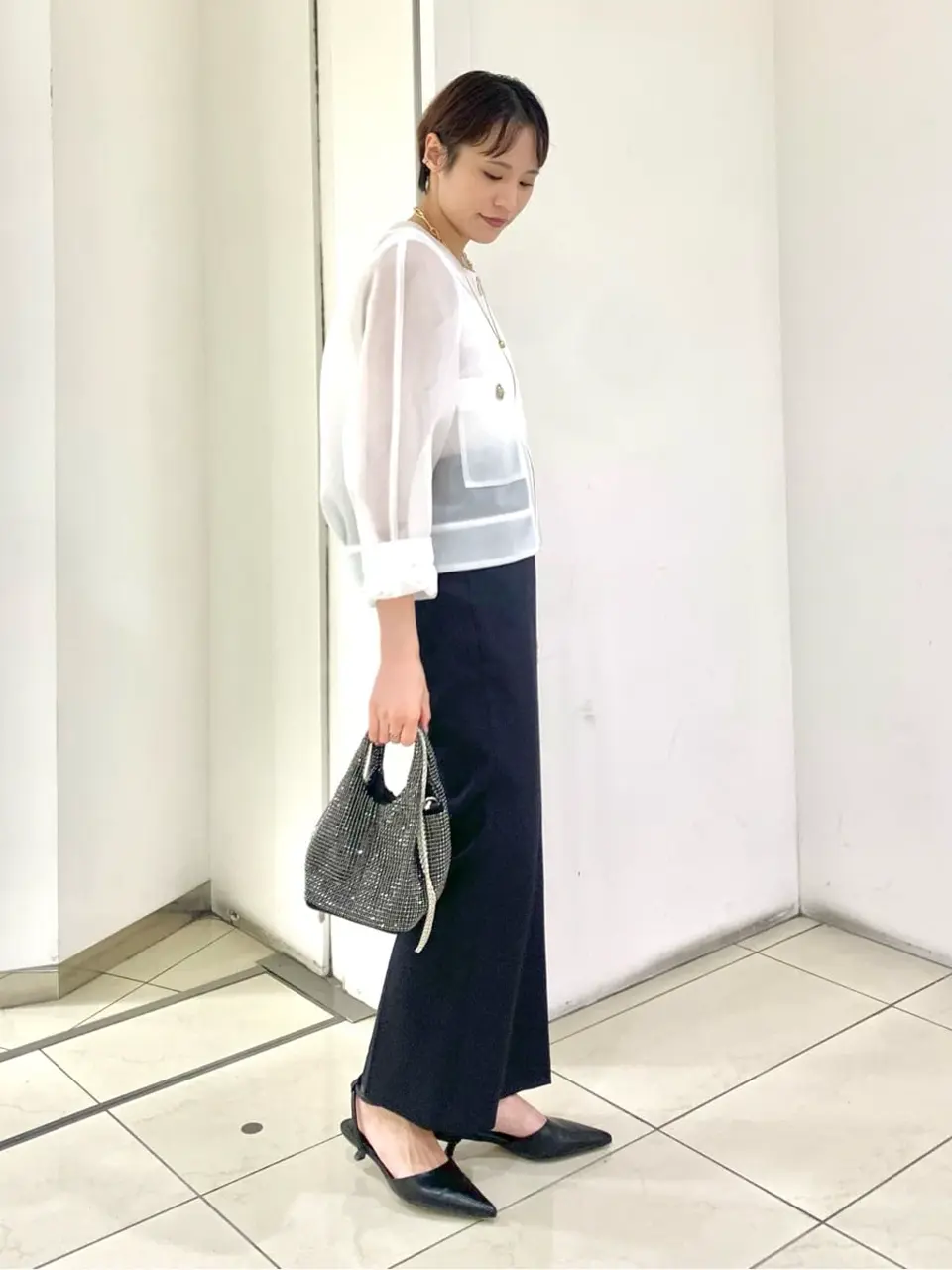 GRACE CONTINENTAL haruka iwasaki コーディネート画像