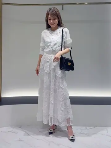 GRACE CONTINENTAL yukimi yonee コーディネート画像