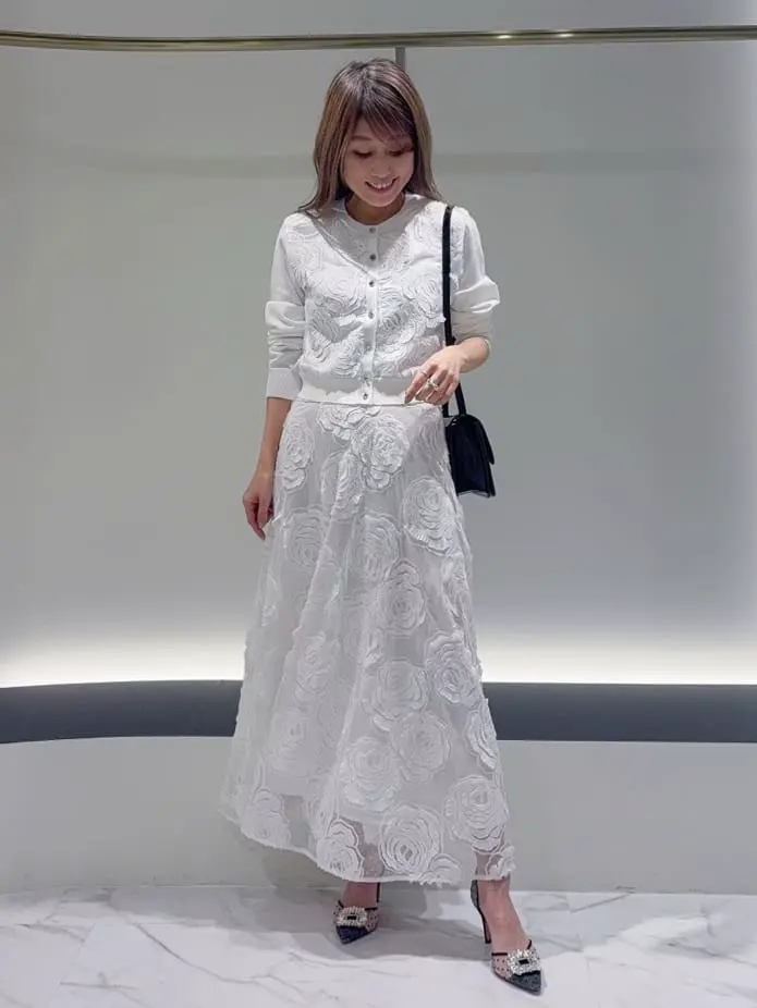 GRACE CONTINENTAL yukimi yonee コーディネート画像