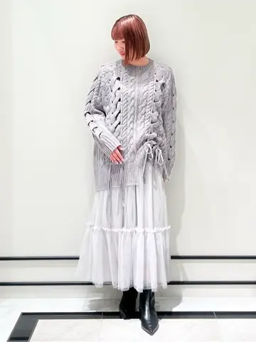 GRACE CONTINENTAL CHISAKO.S コーディネート画像