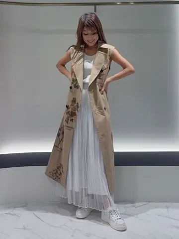 GRACE CONTINENTAL yukimi yonee コーディネート画像