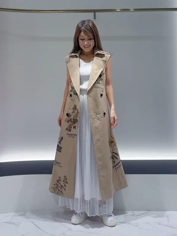 GRACE CONTINENTAL yukimi yonee コーディネート画像