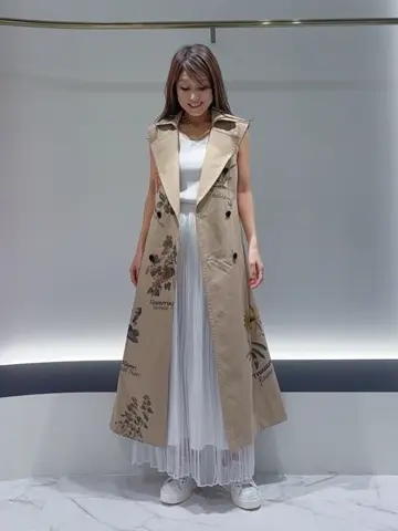 GRACE CONTINENTAL yukimi yonee コーディネート画像