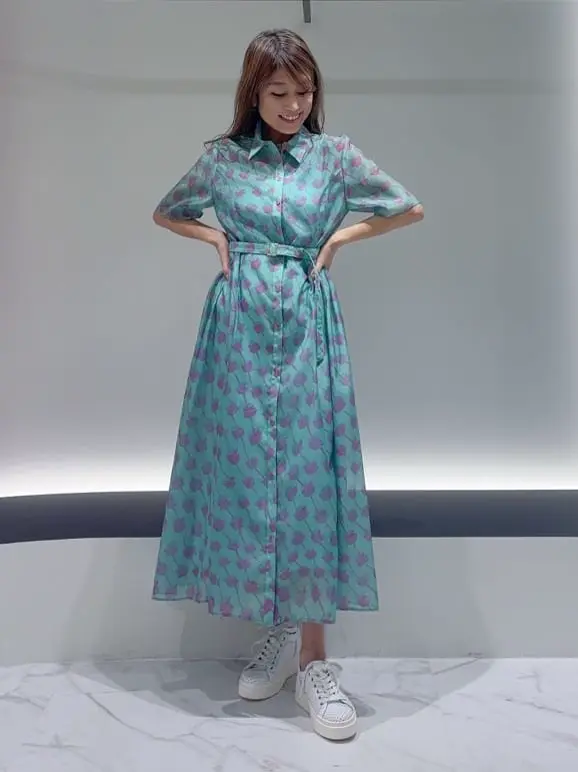 GRACE CONTINENTAL yukimi yonee コーディネート画像