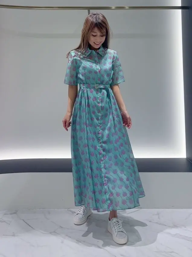 GRACE CONTINENTAL yukimi yonee コーディネート画像