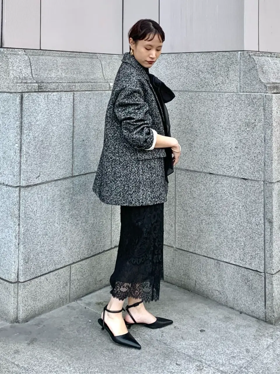 GRACE CONTINENTAL haruka iwasaki コーディネート画像