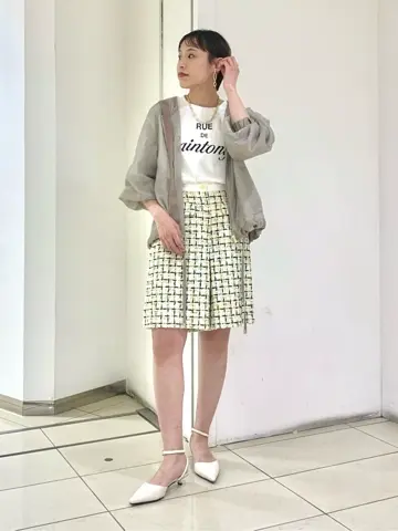 GRACE CONTINENTAL haruka iwasaki コーディネート画像