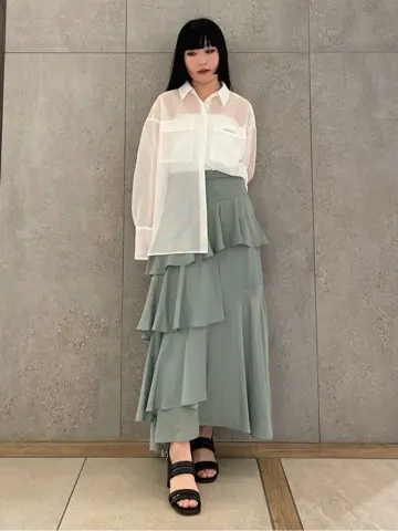 GRACE CONTINENTAL 清水　杏梨 コーディネート画像