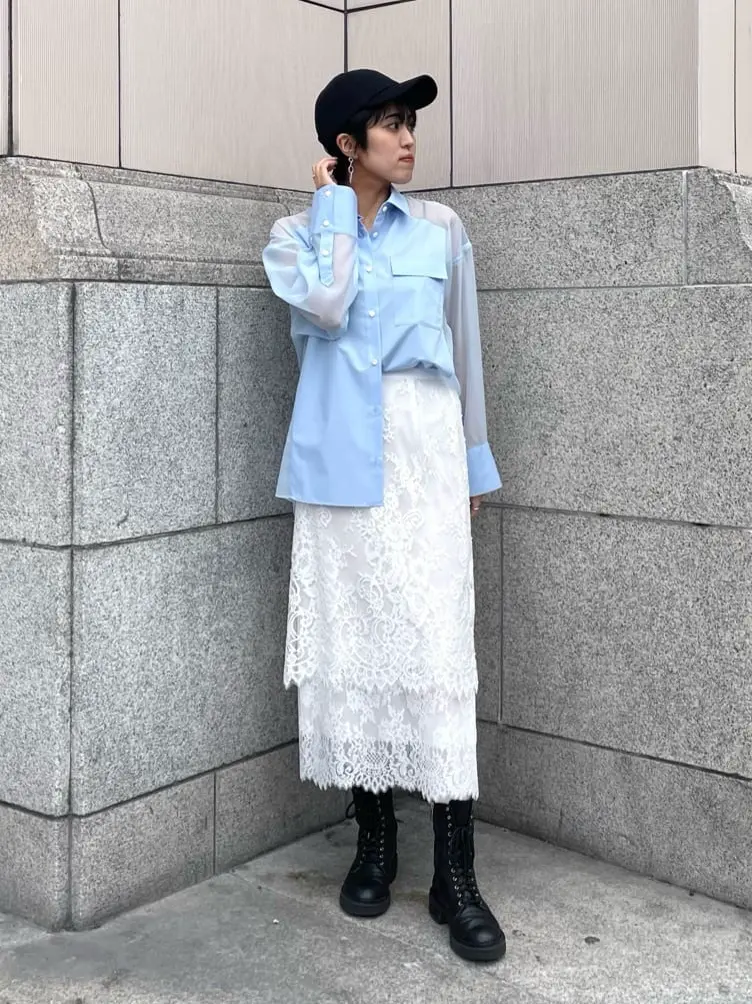 GRACE CONTINENTAL yoshi コーディネート画像