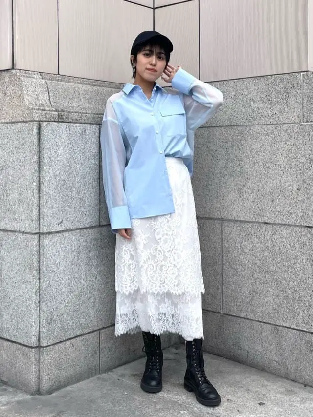 GRACE CONTINENTAL yoshi コーディネート画像