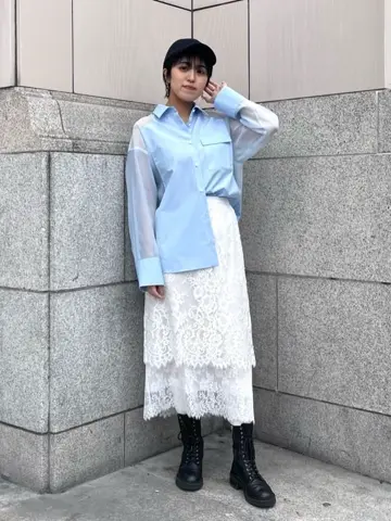 GRACE CONTINENTAL yoshi コーディネート画像