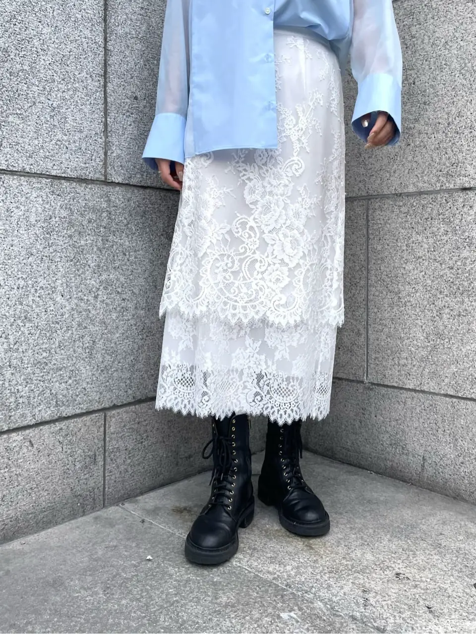 GRACE CONTINENTAL yoshi コーディネート画像