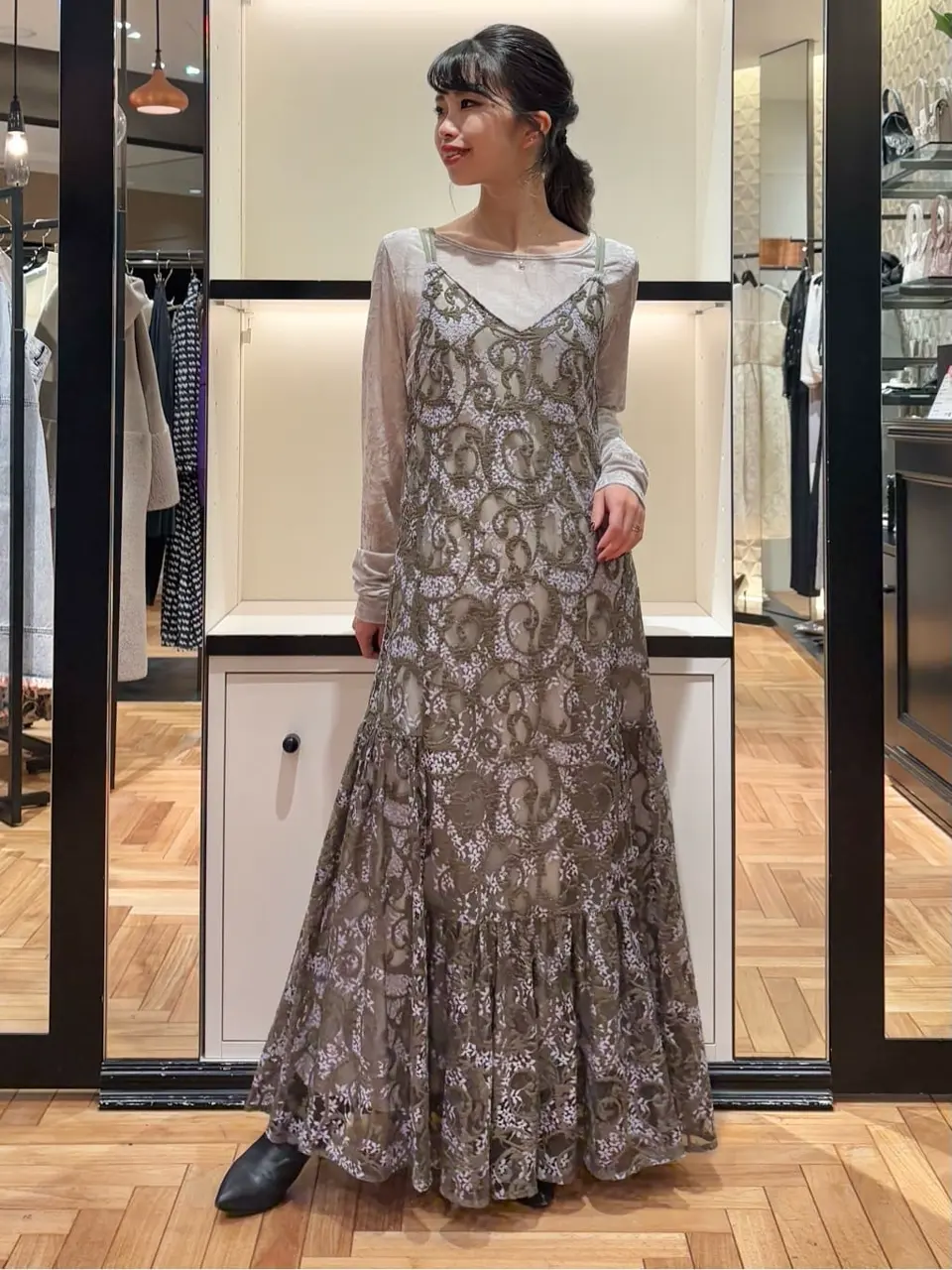 GRACE CONTINENTAL FUKUSHIMA YURIE コーディネート画像