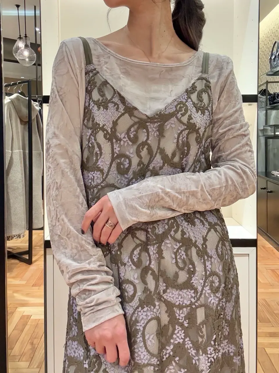 GRACE CONTINENTAL FUKUSHIMA YURIE コーディネート画像