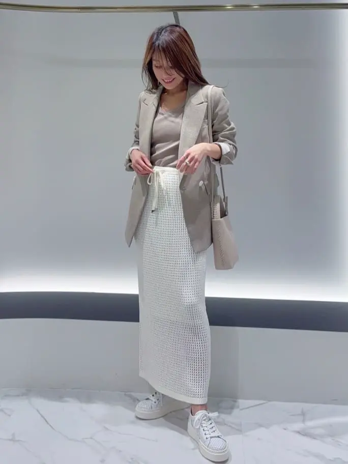 GRACE CONTINENTAL yukimi yonee コーディネート画像