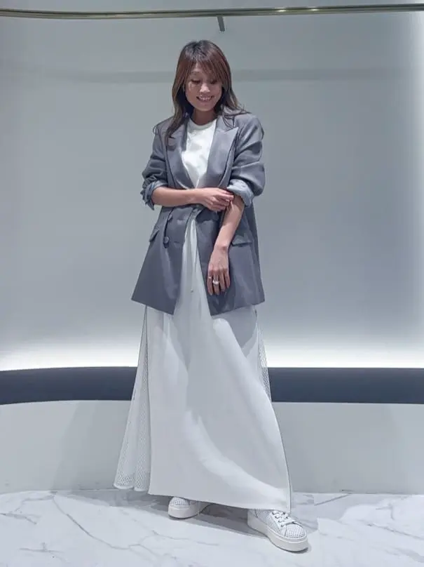 GRACE CONTINENTAL yukimi yonee コーディネート画像