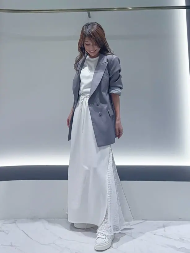 GRACE CONTINENTAL yukimi yonee コーディネート画像