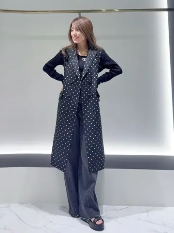 GRACE CONTINENTAL yukimi yonee コーディネート画像