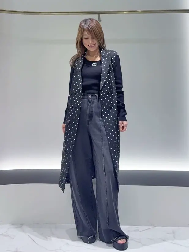 GRACE CONTINENTAL yukimi yonee コーディネート画像