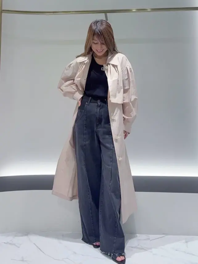 GRACE CONTINENTAL yukimi yonee コーディネート画像