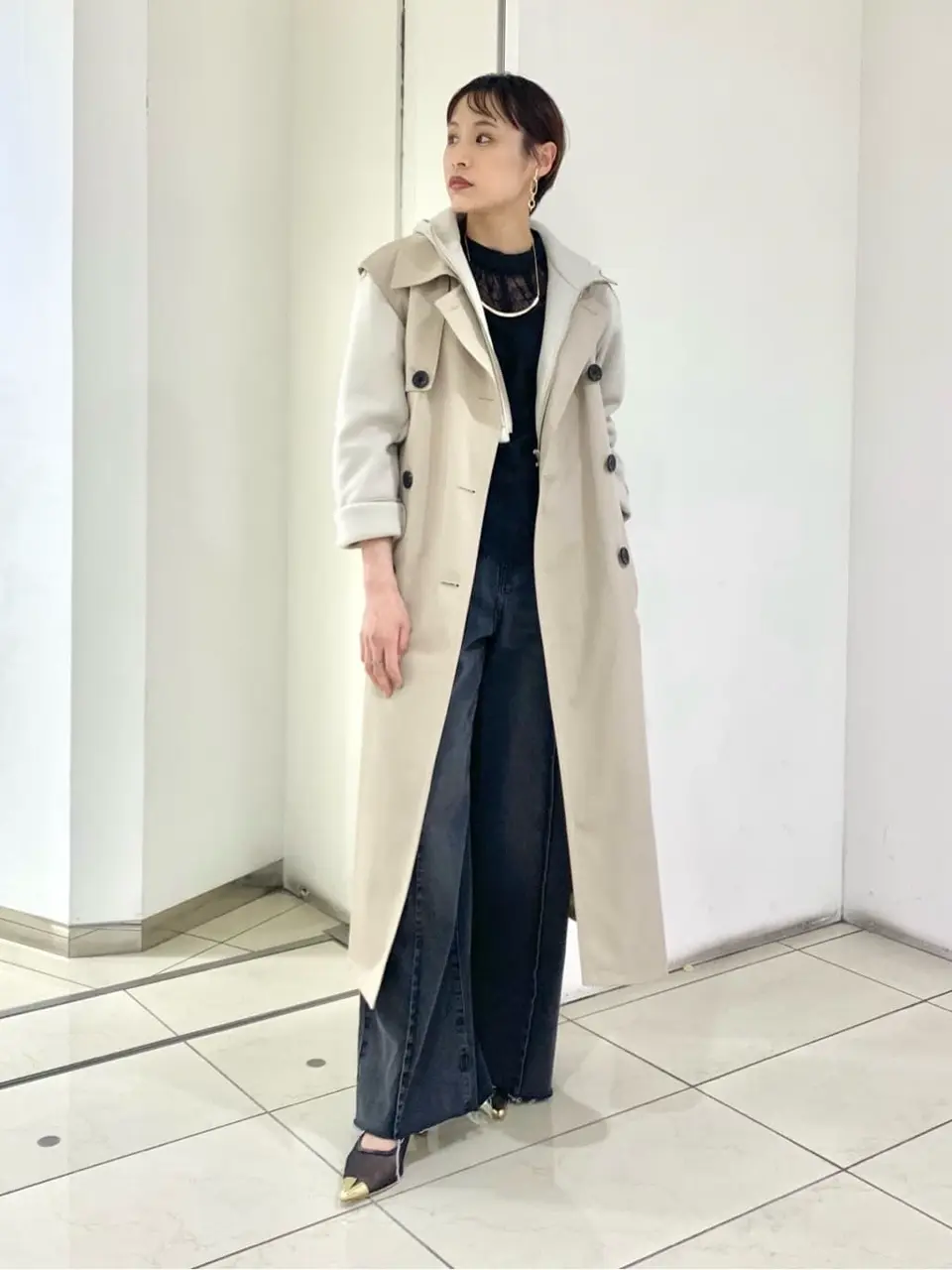 GRACE CONTINENTAL haruka iwasaki コーディネート画像