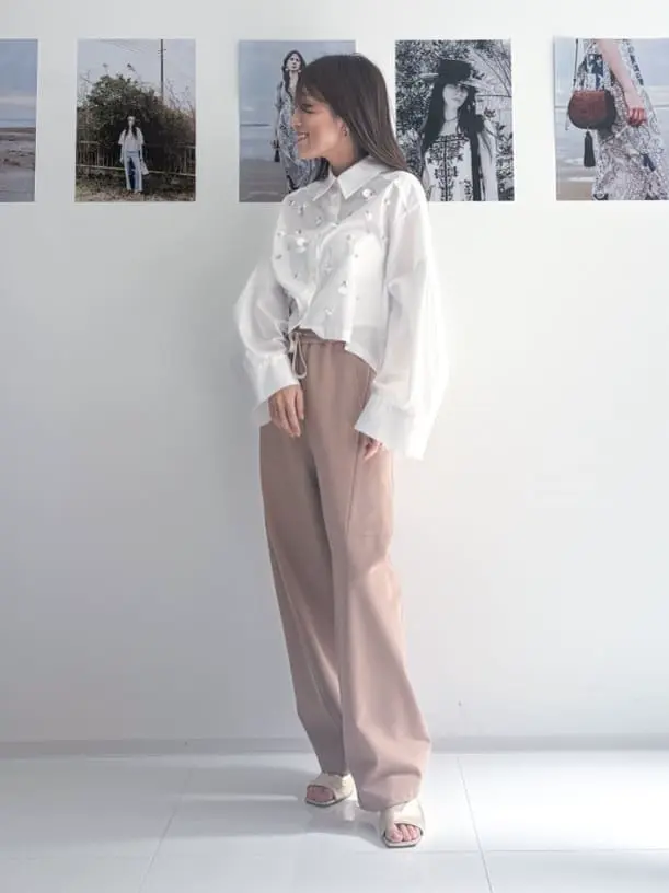 GRACE CONTINENTAL yukimi yonee コーディネート画像