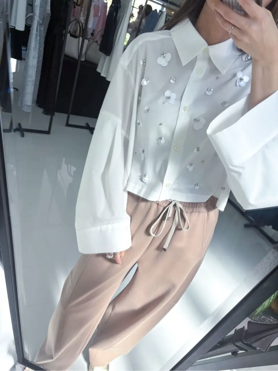 GRACE CONTINENTAL yukimi yonee コーディネート画像