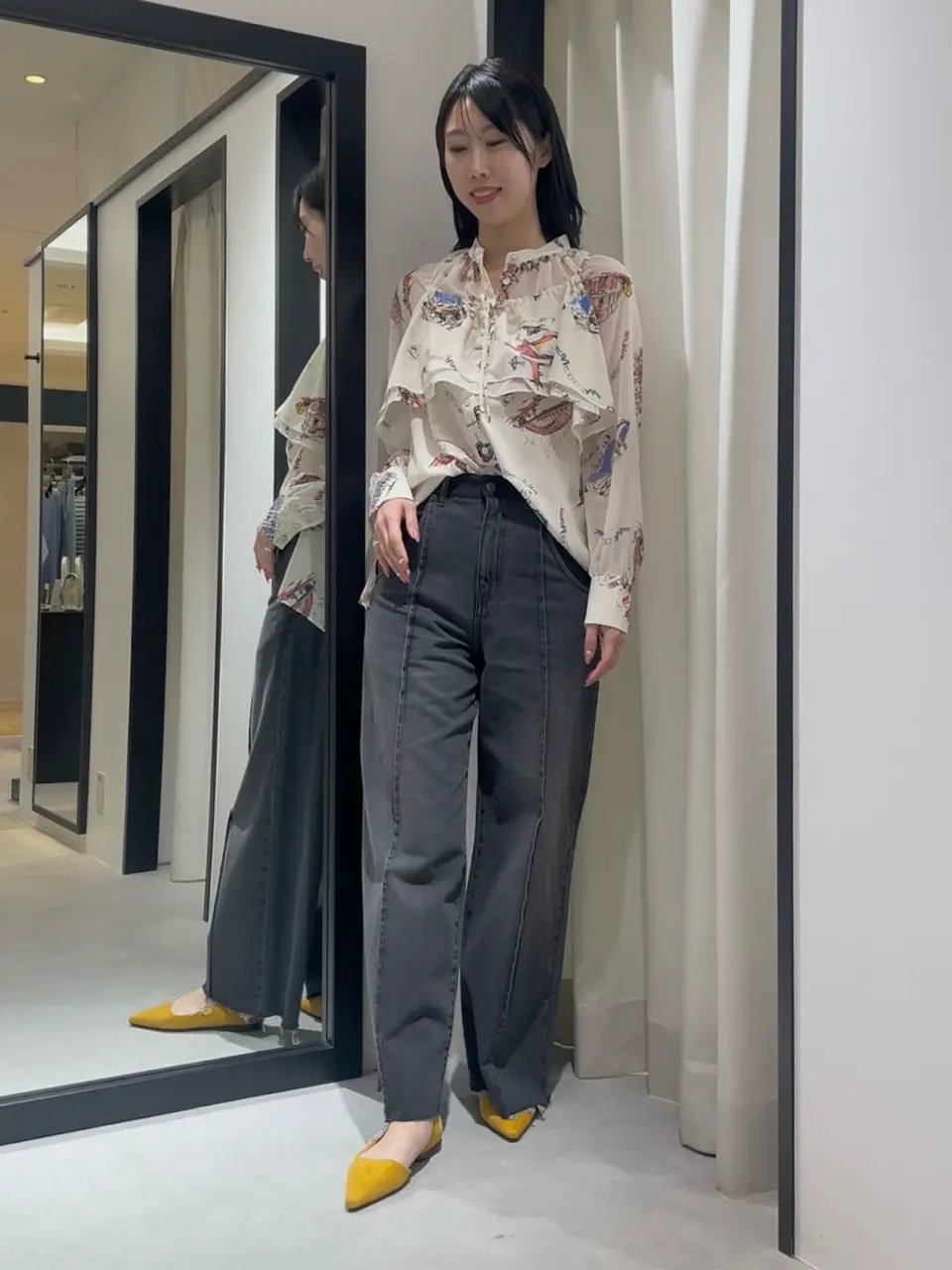 GRACE CONTINENTAL 端場　わかな コーディネート画像