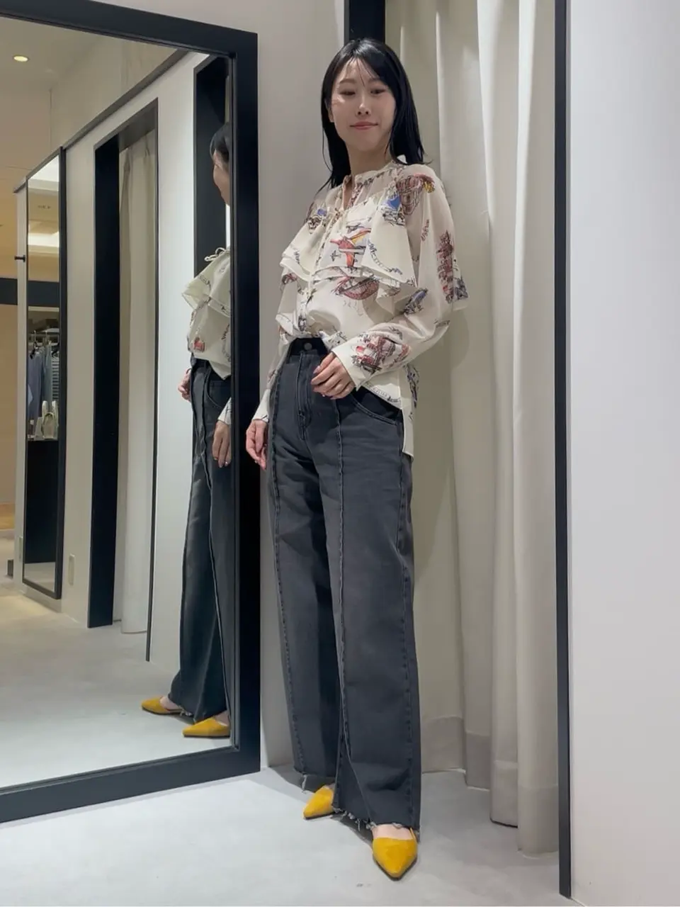 GRACE CONTINENTAL 端場　わかな コーディネート画像