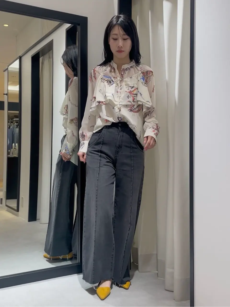 GRACE CONTINENTAL 端場　わかな コーディネート画像