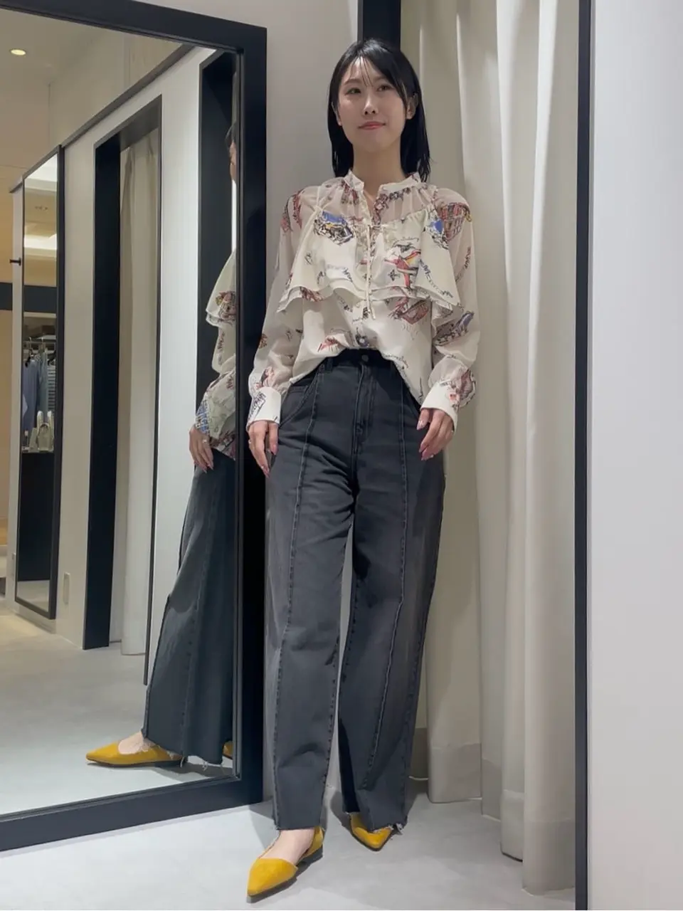 GRACE CONTINENTAL 端場　わかな コーディネート画像