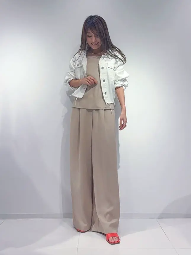 GRACE CONTINENTAL yukimi yonee コーディネート画像