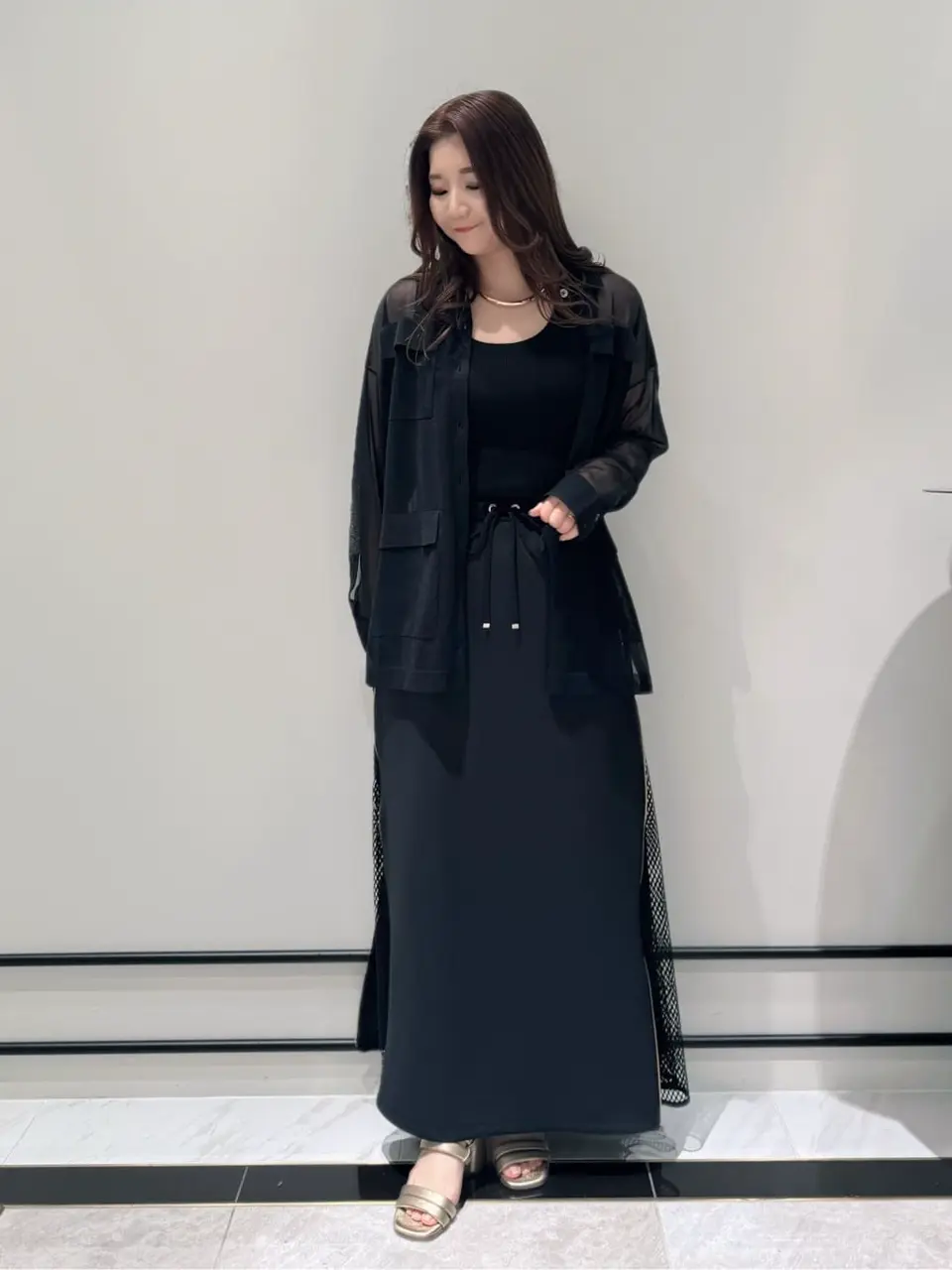 GRACE CONTINENTAL MOMOKO コーディネート画像