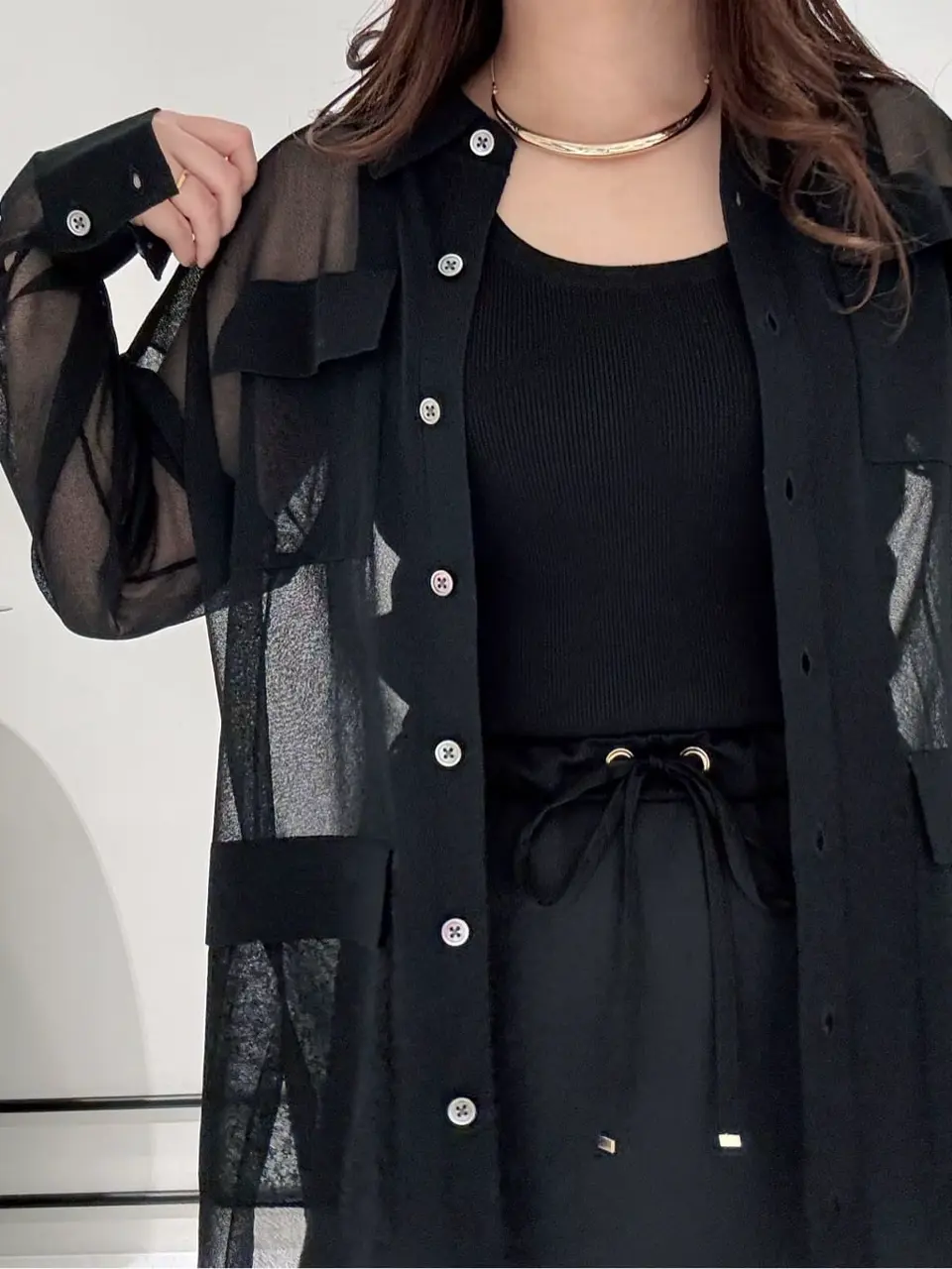 GRACE CONTINENTAL MOMOKO コーディネート画像